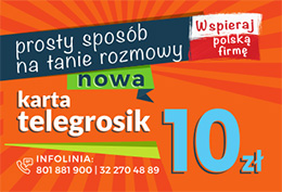 Karta telegrosik - 10 PLN