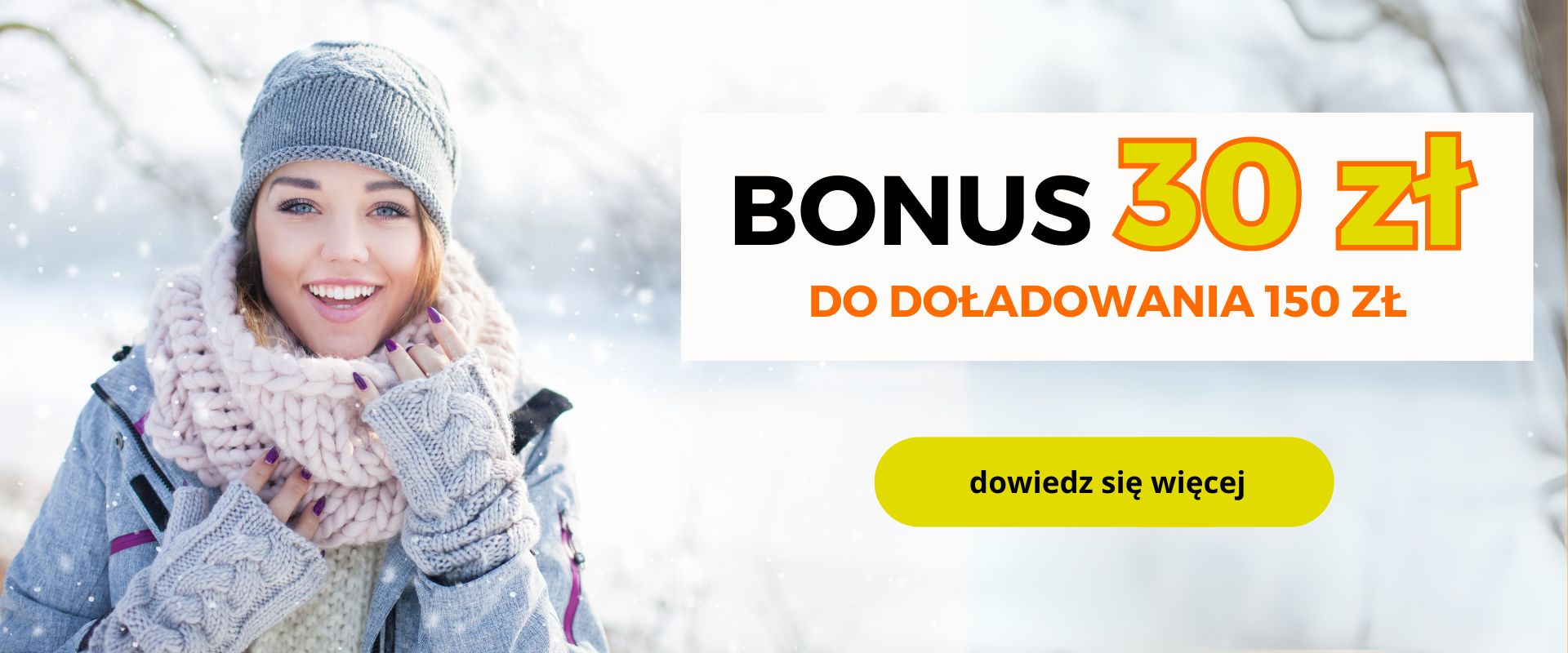 bonus 30 do doładowania 150 zł