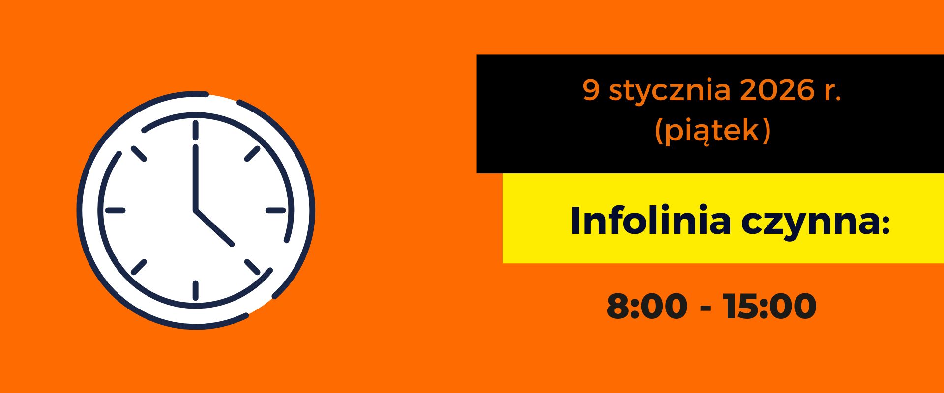 infolinia telegrosik 9 stycznia 2026