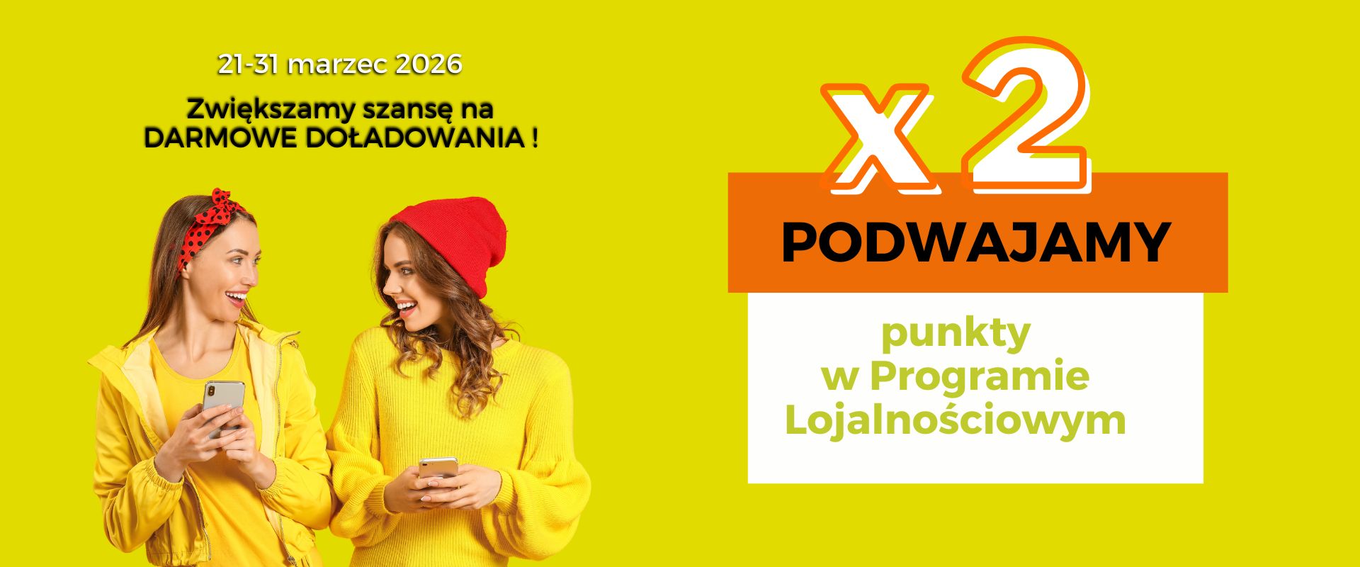 2 razy więcej korzyści z telegrosik w dniach 21-31 marca 2026r.