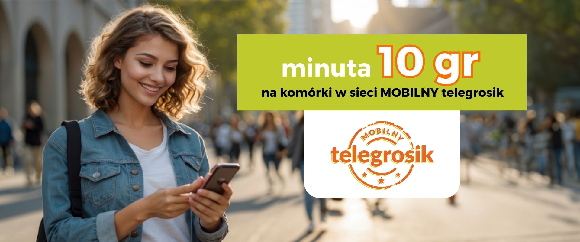 Dzwoń za 10 gr/min z karty telegrosik na komórki w sieci MOBILNY telegrosik