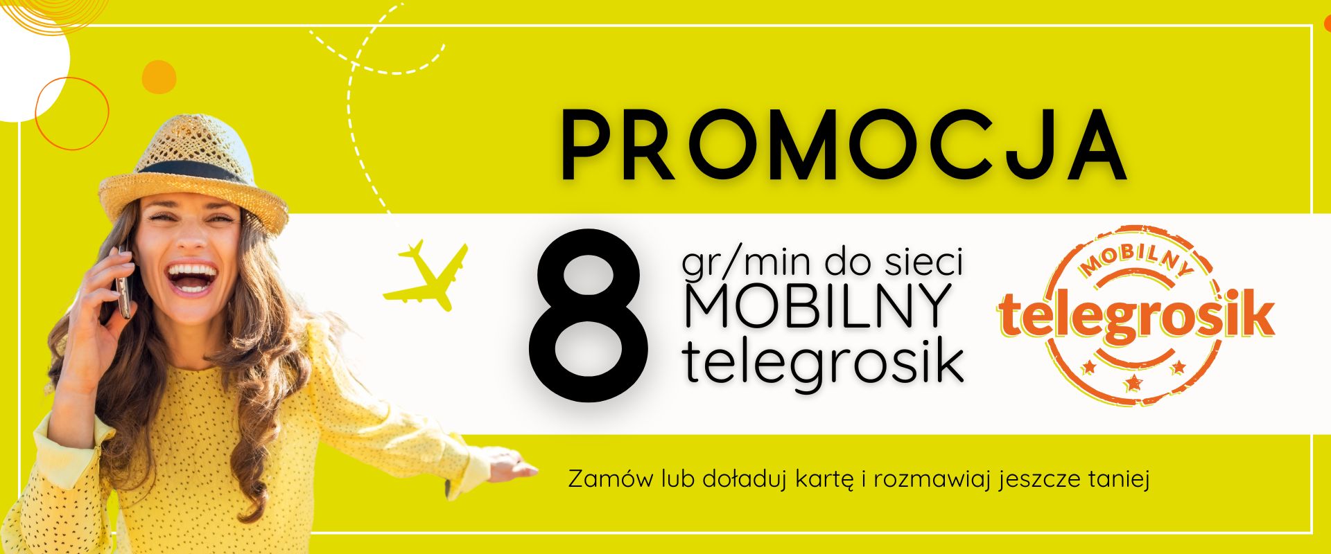 8 groszy na komórki w Mobilnym telegrosiku