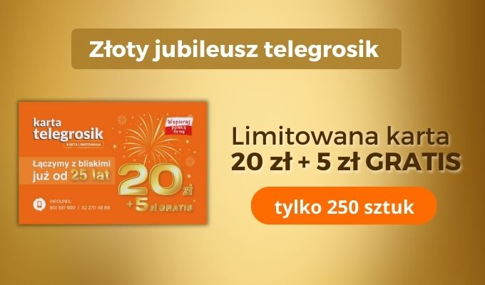 limitowana karta telegrosik