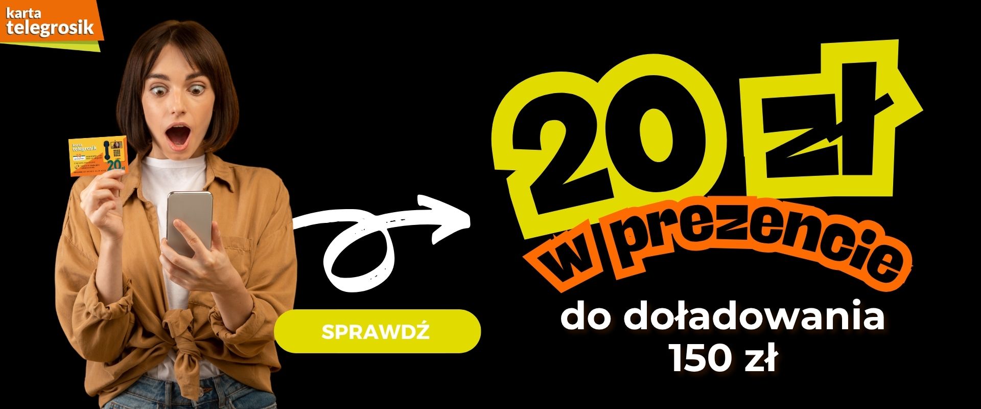 20 zł do karty 150 zł