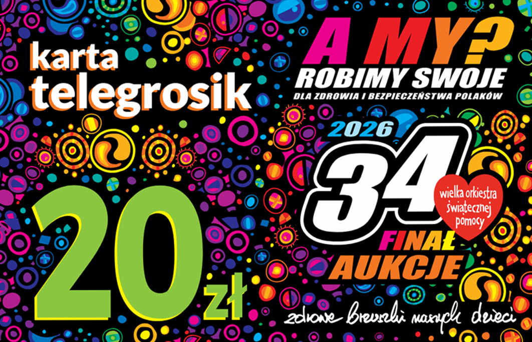 karta telegrosik dla WOŚP 2026